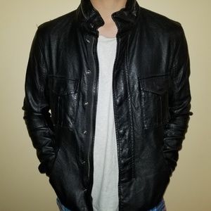 Armani Jeans Leather Jacket